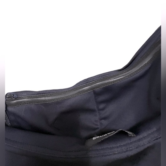 Melanie Lynn One Shoulder Navy Gown - Picture 7 of 9